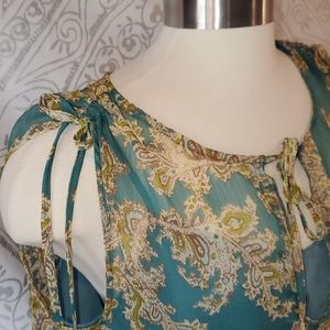 💥3 for $20💥Talbot Paisley sheer top